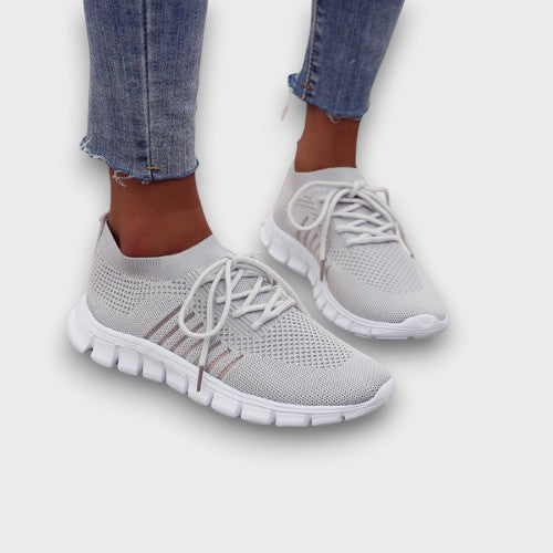 Baskets tricot légères confort marche (femme)