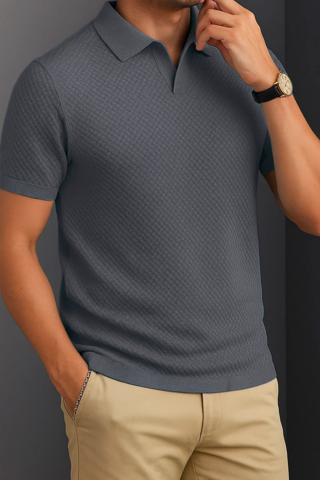 Polo En Tricot Essentiel Aimé