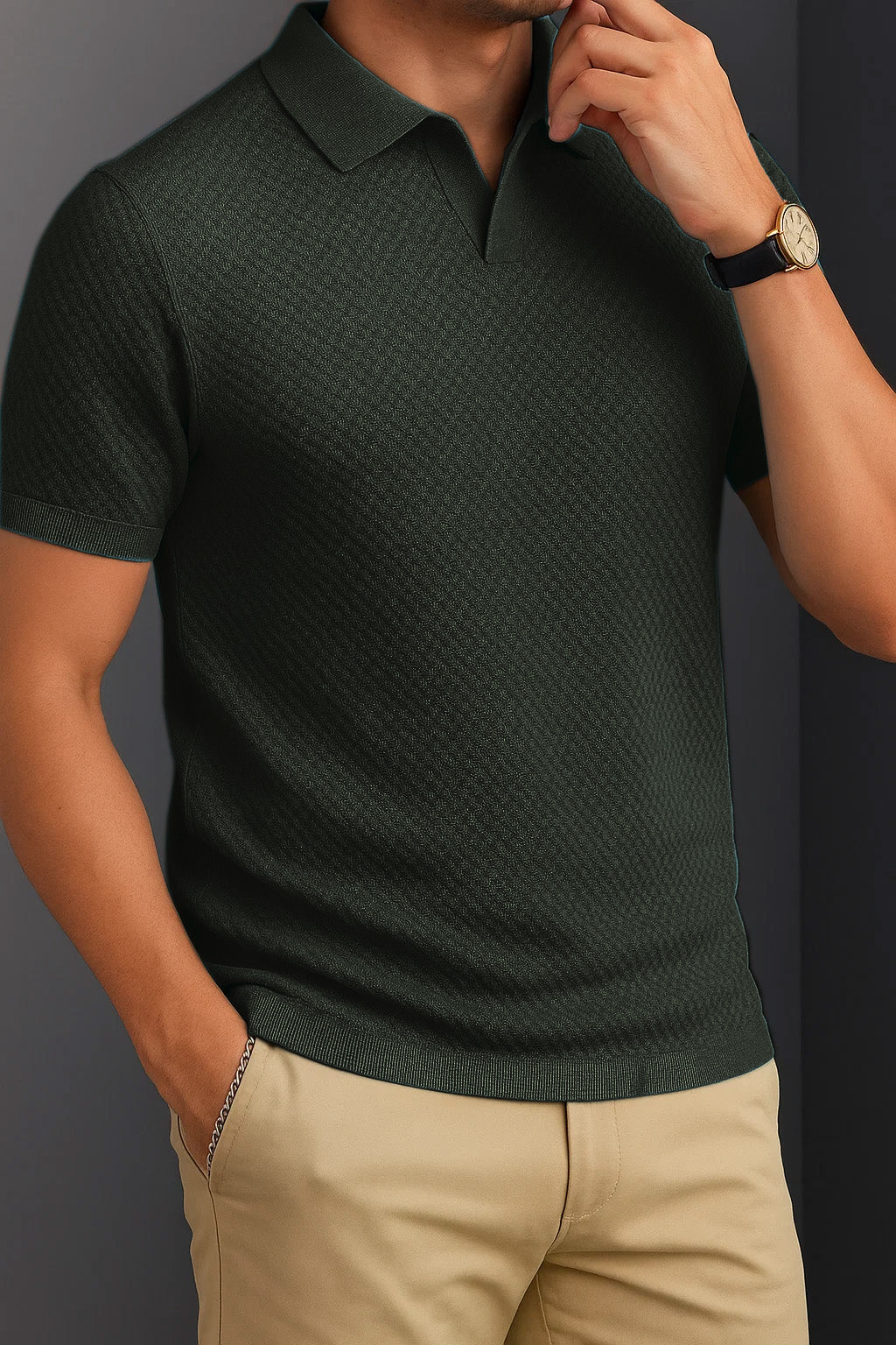 Polo En Tricot Essentiel Auguste