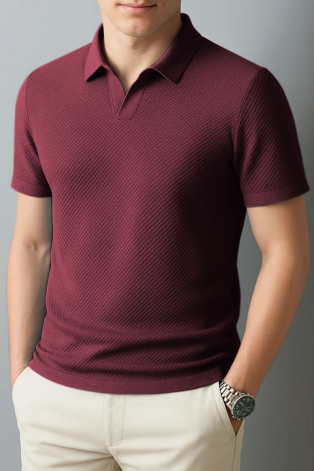 Polo En Tricot Essentiel Alphonse
