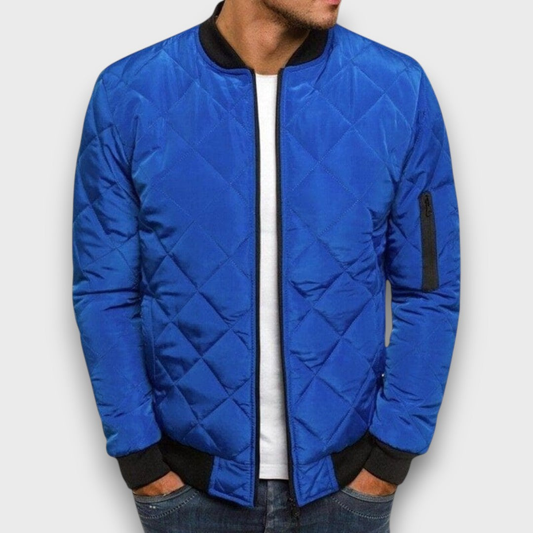 Blouson bomber matelassé homme