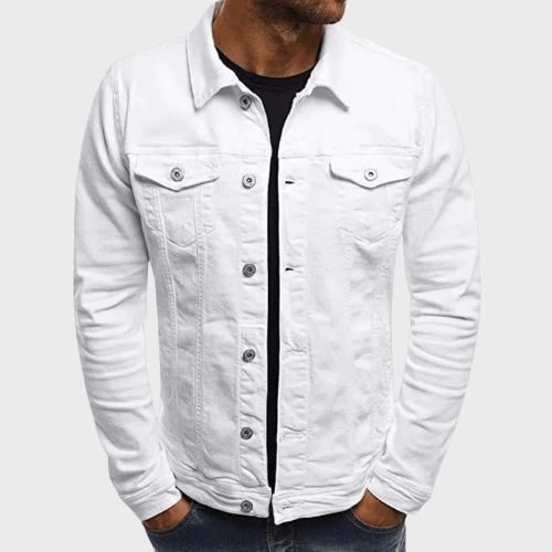 Veste en jean homme
