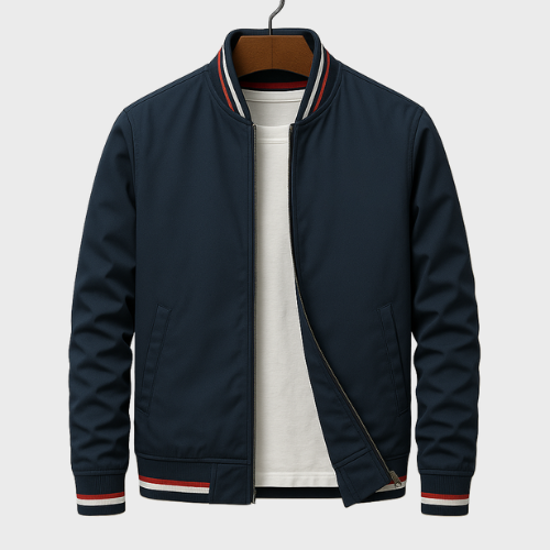 Veste college homme rétro