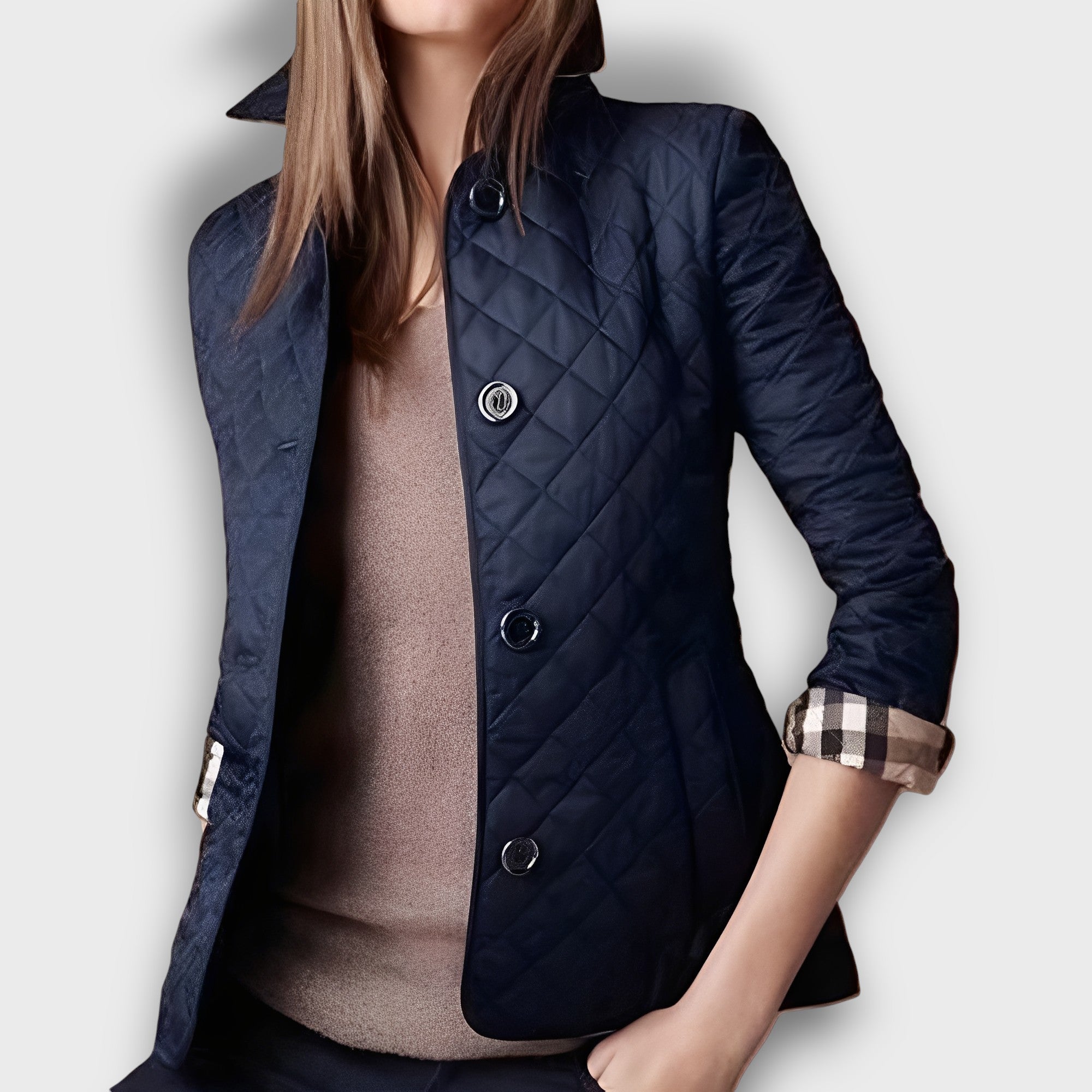 Veste matelassée femme style classique
