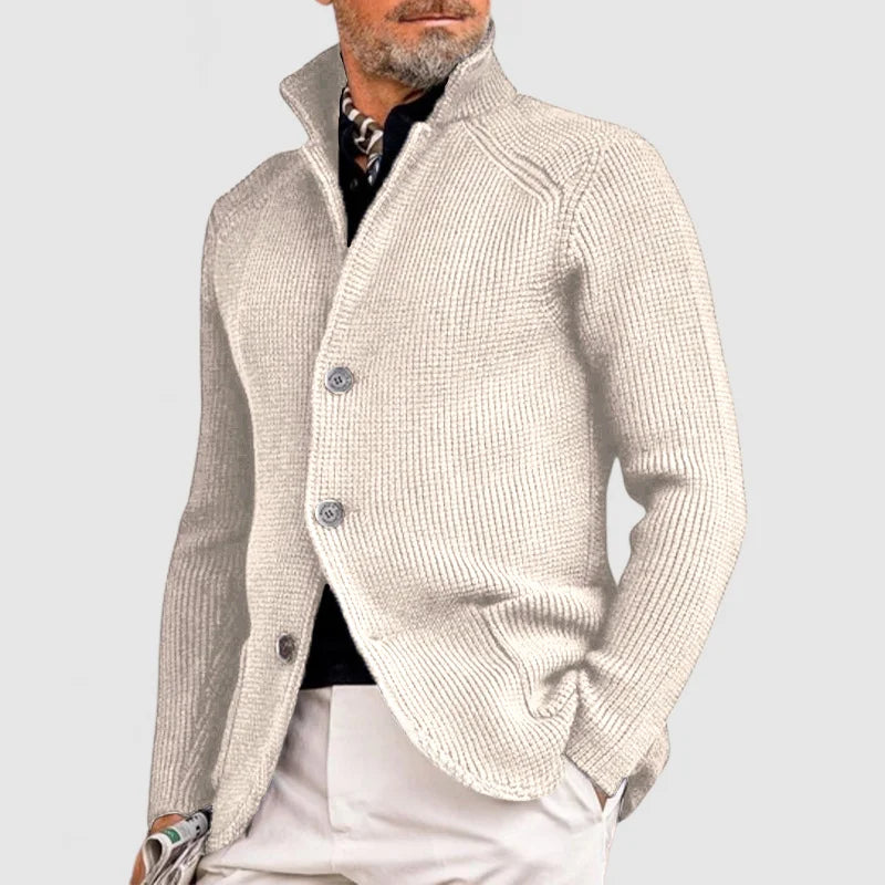 Gilet homme en maille avec boutons