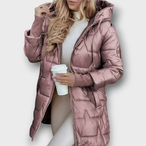 Manteau d’hiver femme à capuche