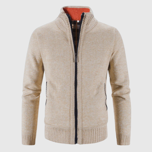 Élégant cardigan d'automne