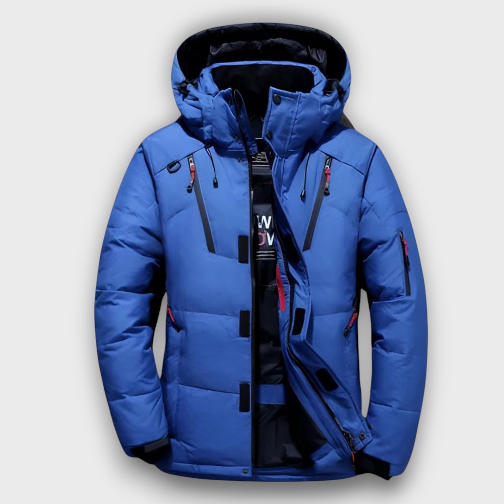 Veste d’hiver imperméable à capuche (homme)