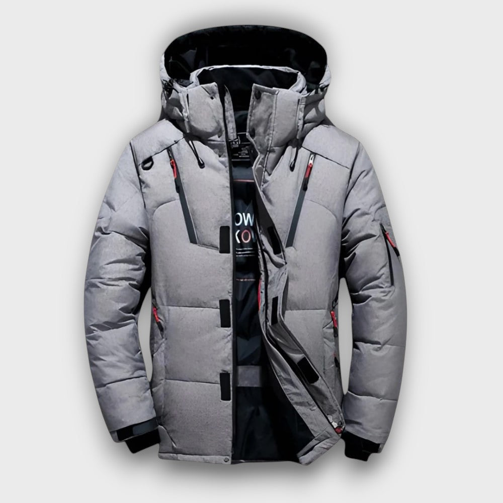Veste d’hiver imperméable à capuche (homme)