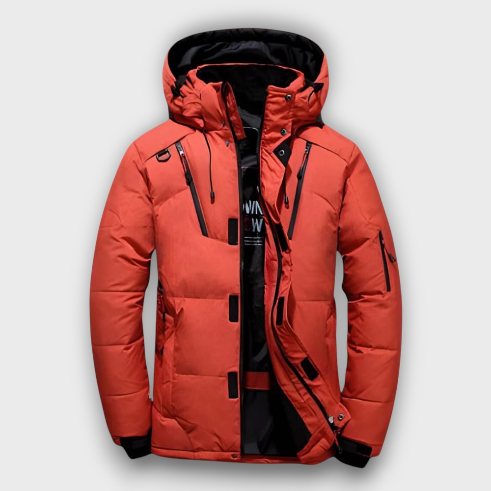 Veste d’hiver imperméable à capuche (homme)