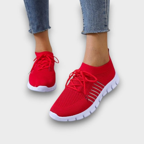 Baskets tricot légères confort marche (femme)