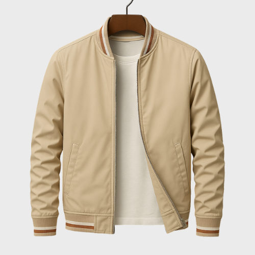 Veste college homme rétro