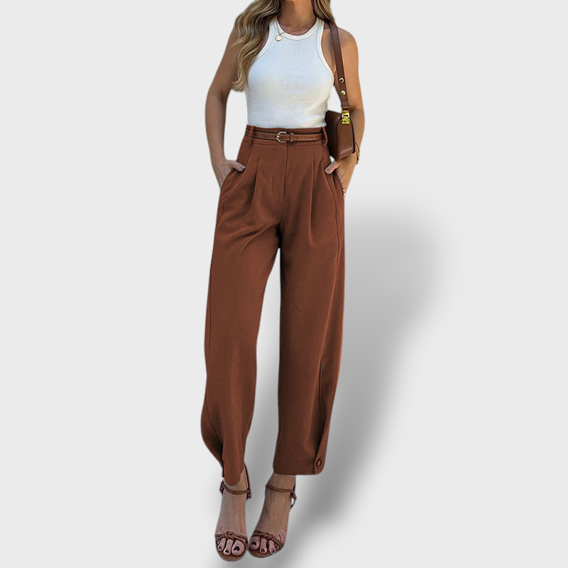 Pantalon à pinces (femme)