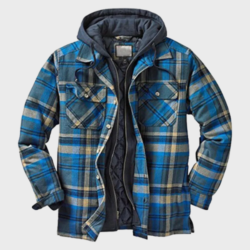 Veste bûcheron homme à capuche