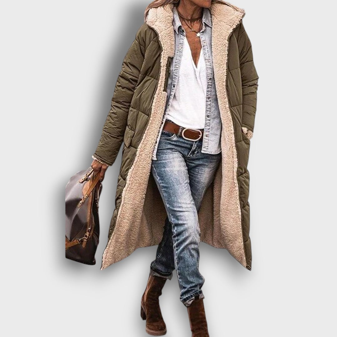 Manteau long femme cozy chic