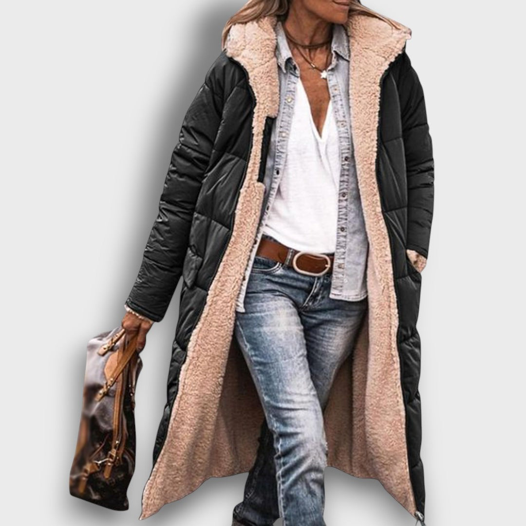 Manteau long femme cozy chic