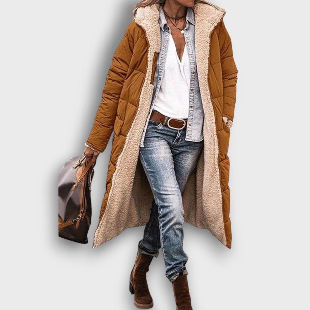 Manteau long femme cozy chic