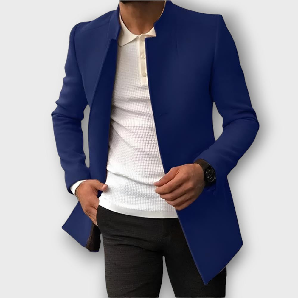Blazer élégant à col montant (homme)