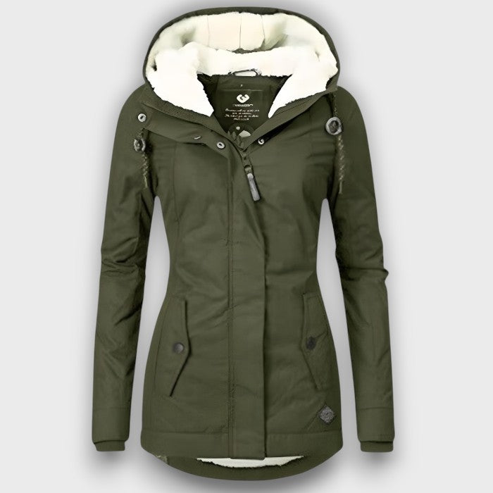 Veste femme hiver style urbain cosy