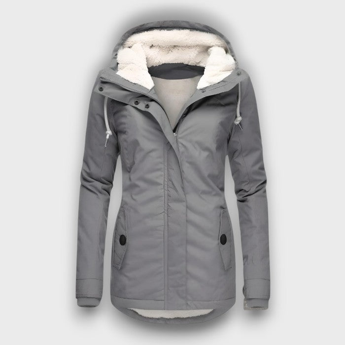 Veste femme hiver style urbain cosy