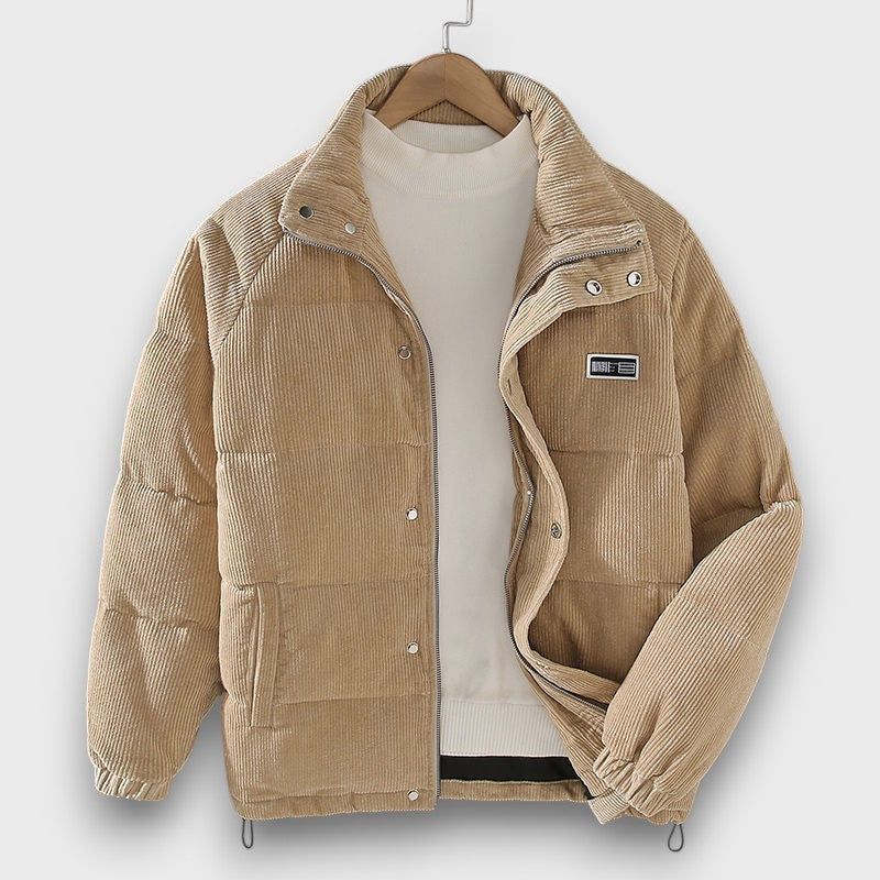 Veste matelassée en velours côtelé (homme)