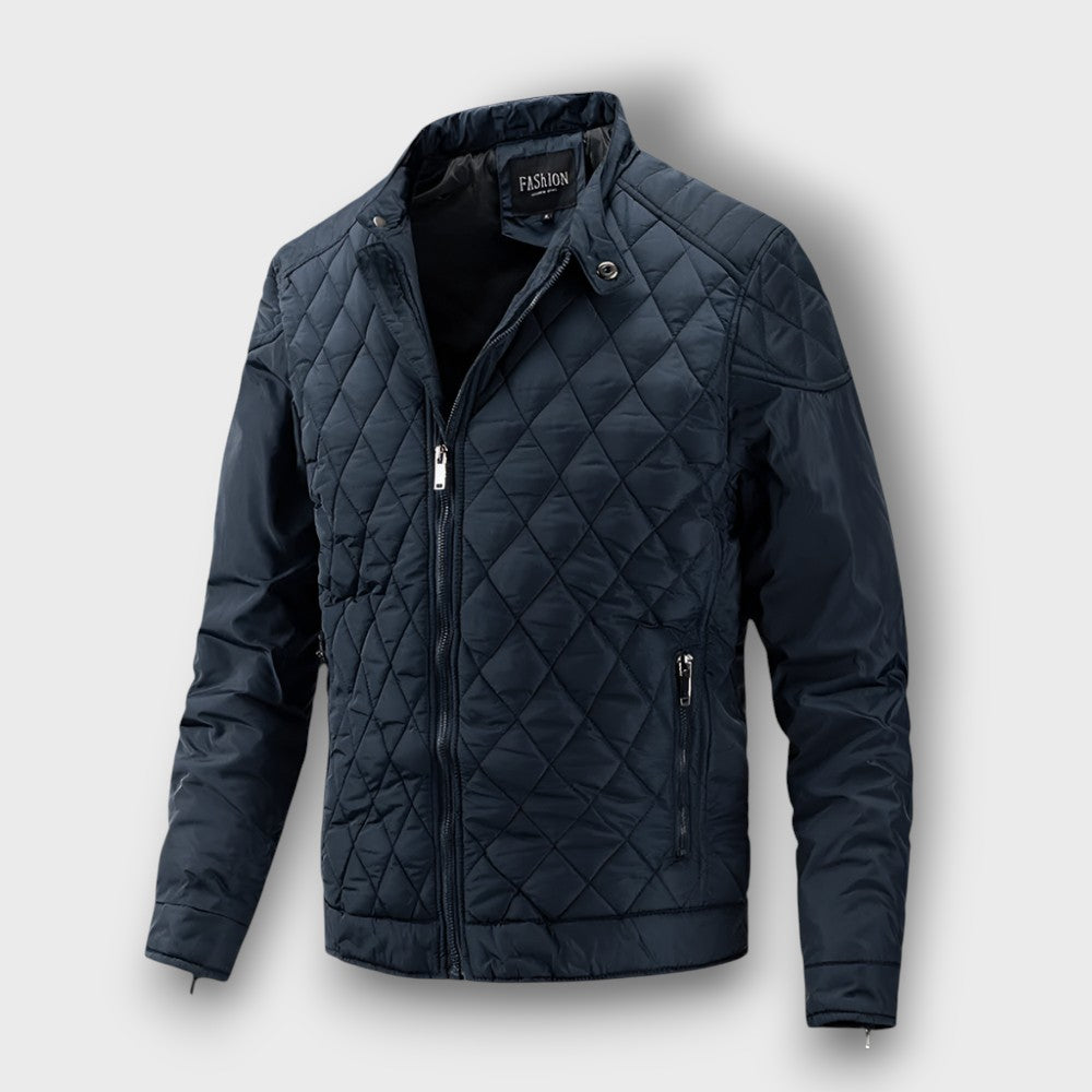 Veste matelassée homme avec fermeture éclair