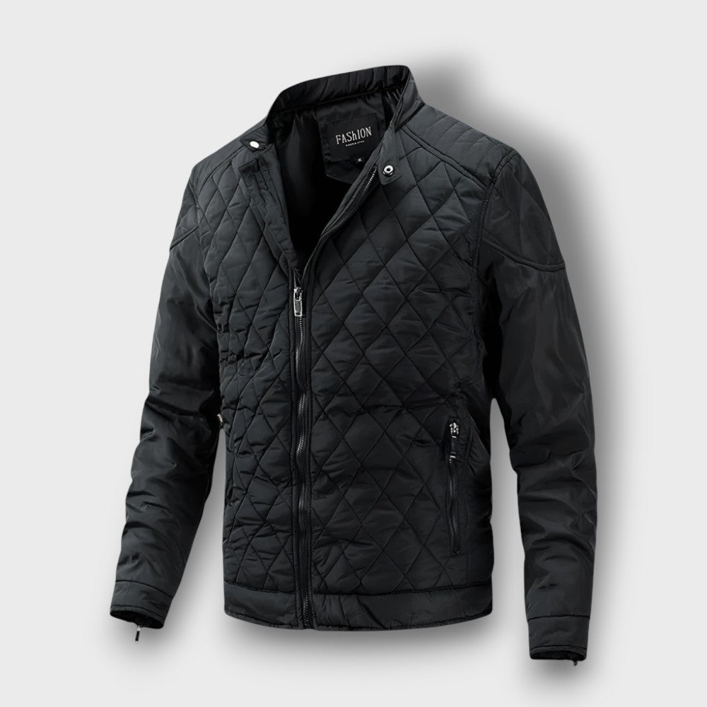 Veste matelassée homme avec fermeture éclair