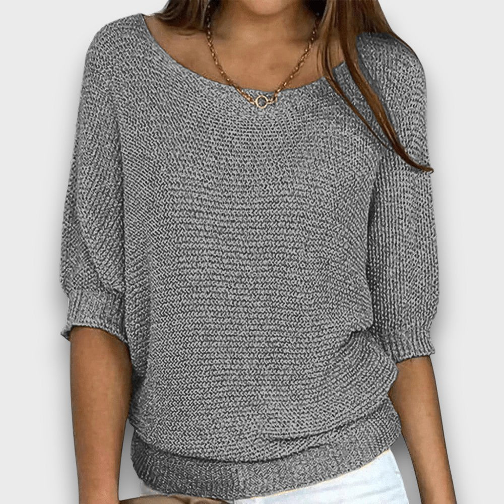 Pull femme en maille
