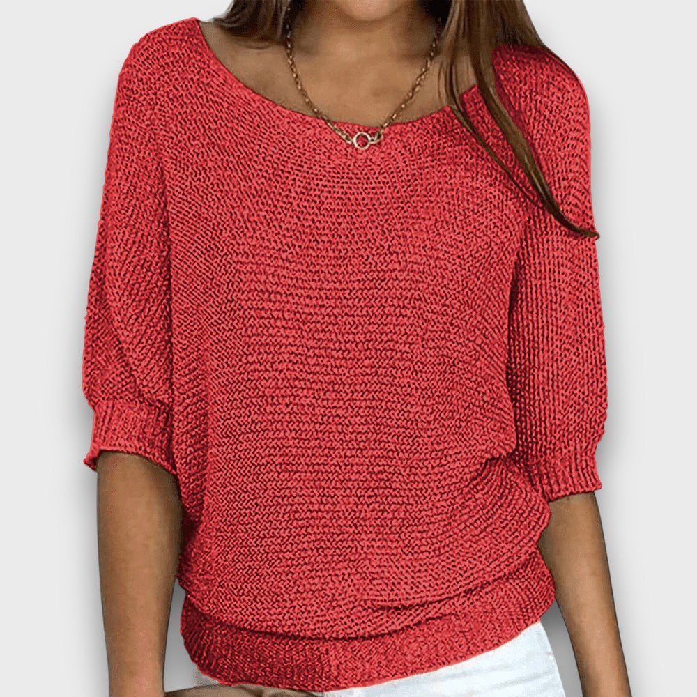 Pull femme en maille