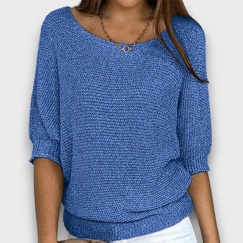 Pull femme en maille