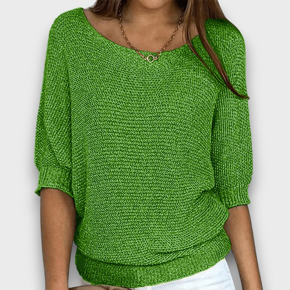 Pull femme en maille