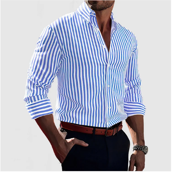 Chemise homme rayée