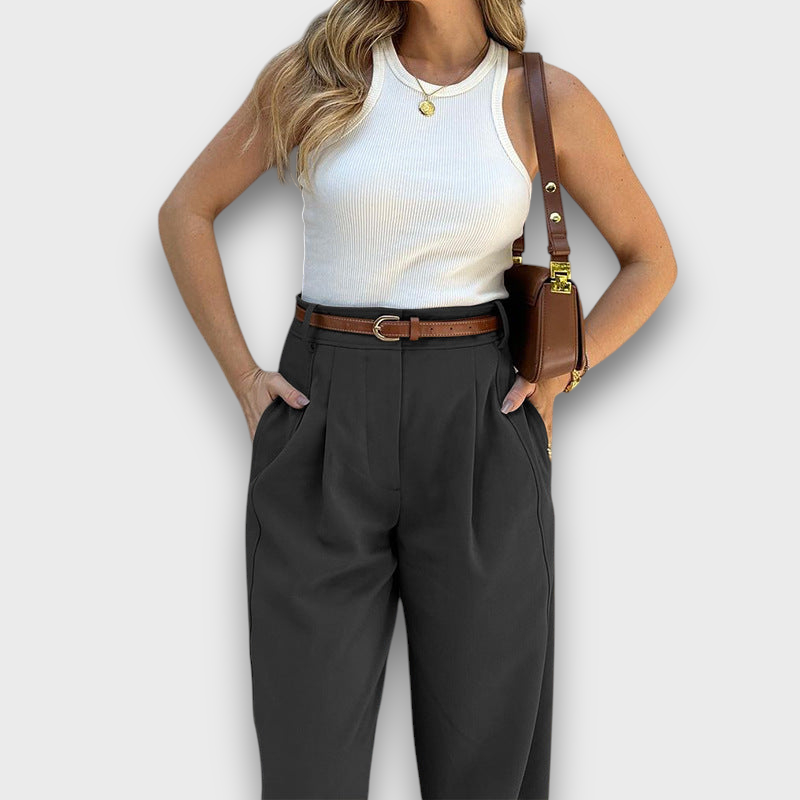 Pantalon à pinces (femme)