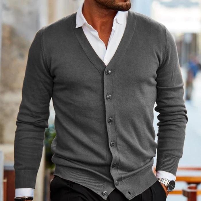 Cardigan classique à boutons
