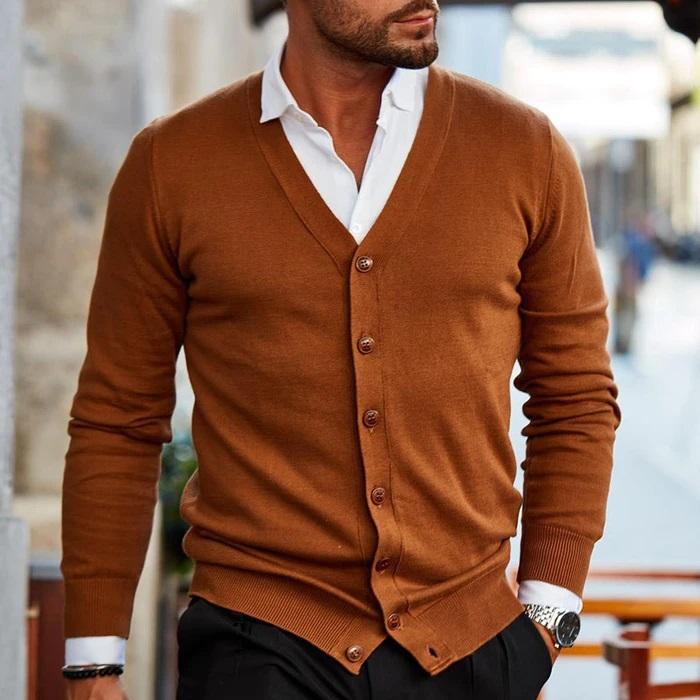 Cardigan classique à boutons