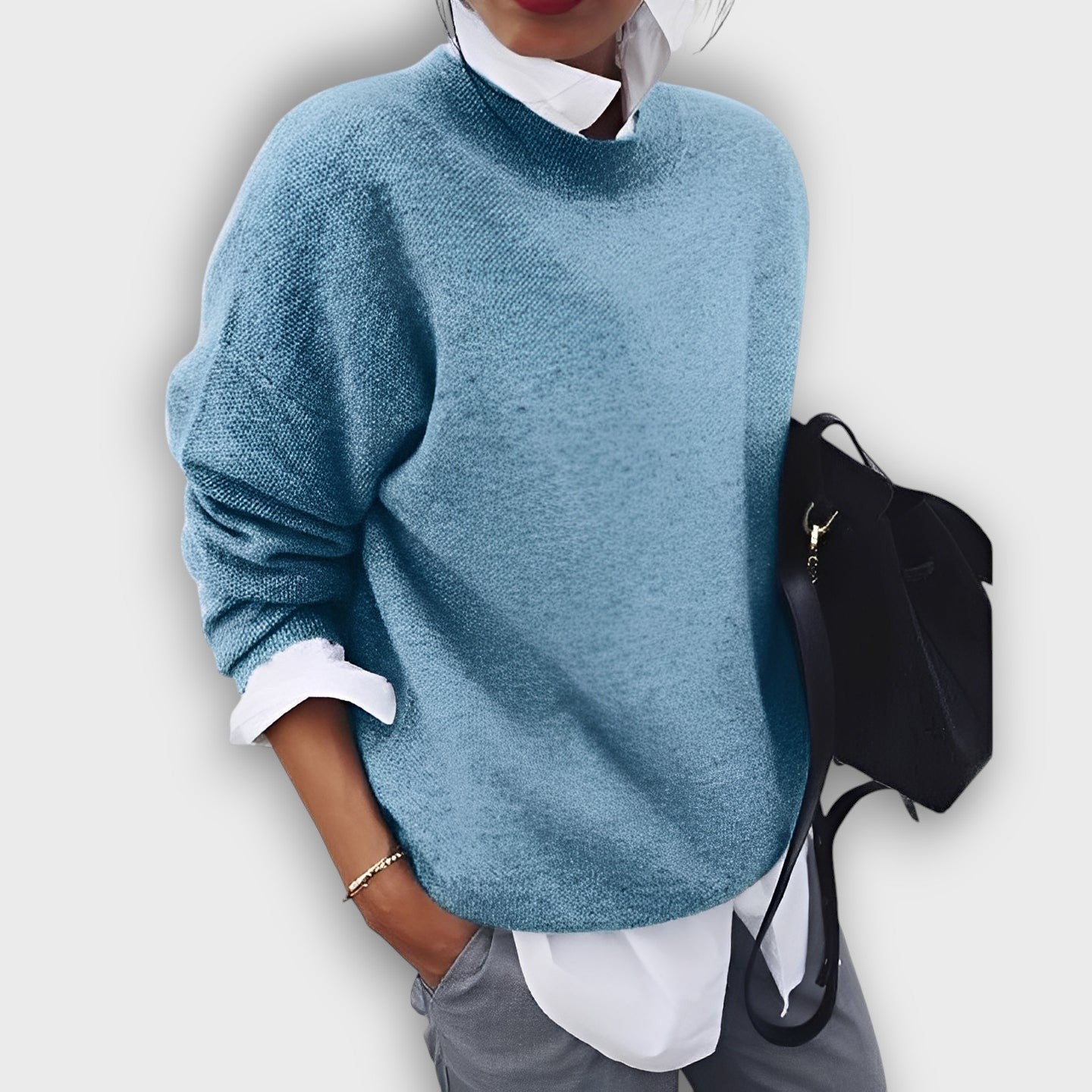 Pull femme style classique