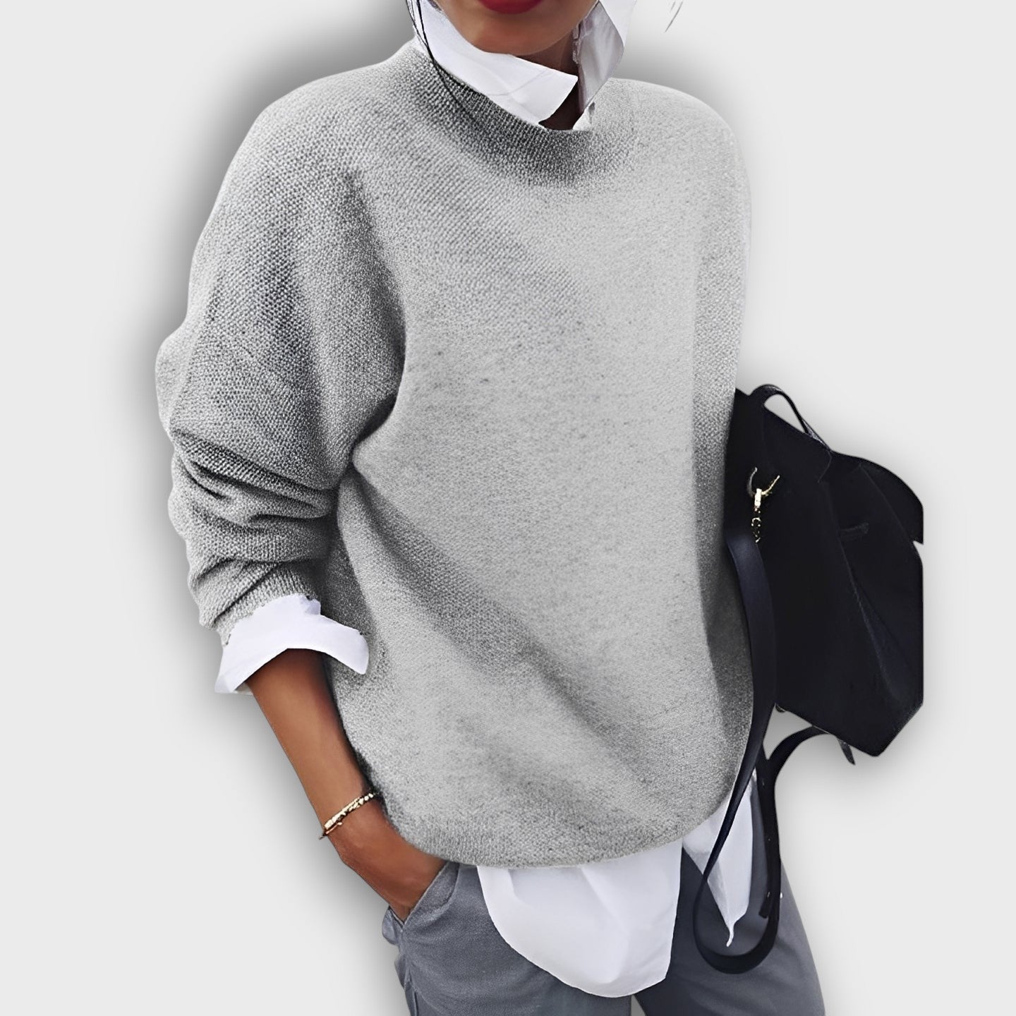 Pull femme style classique