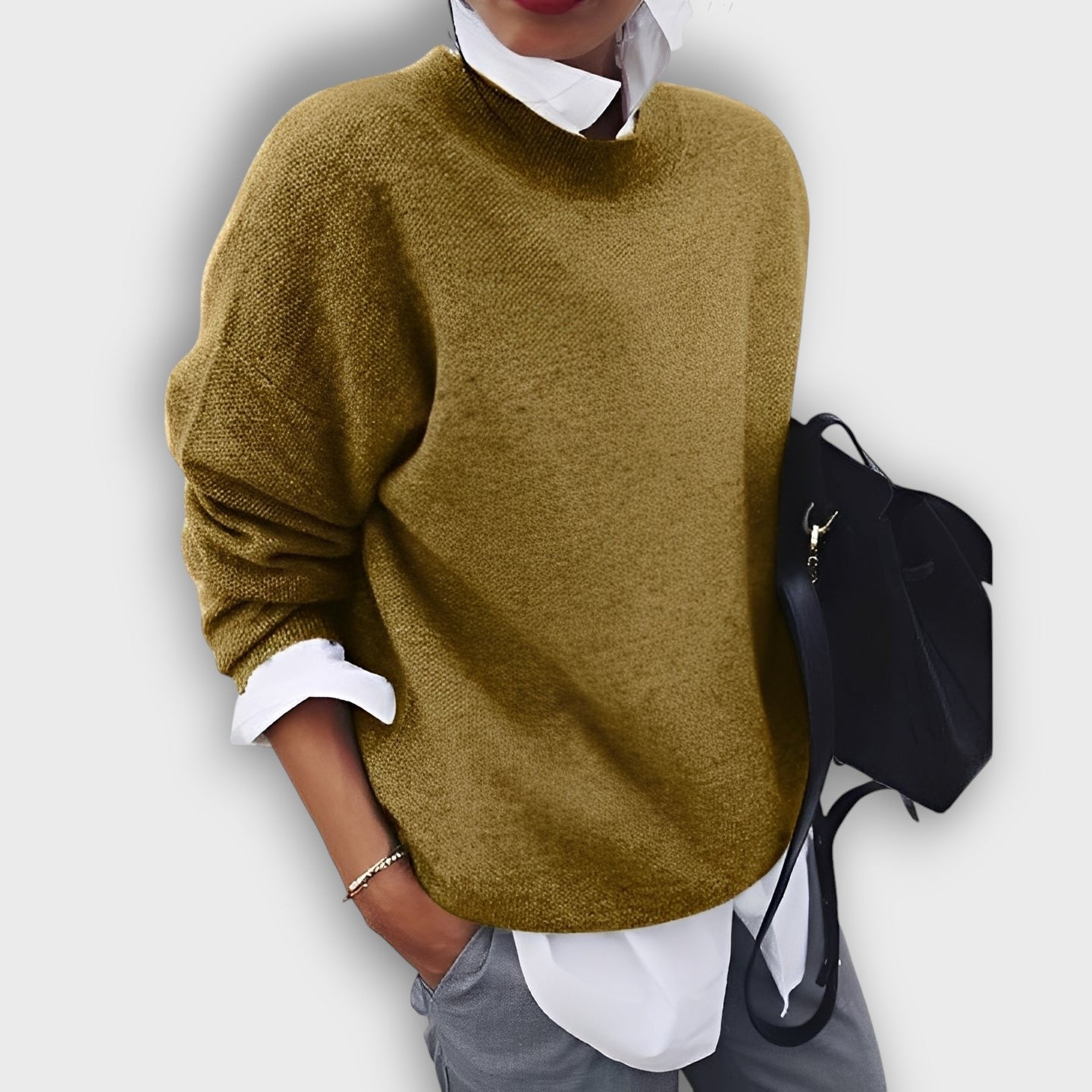 Pull femme style classique