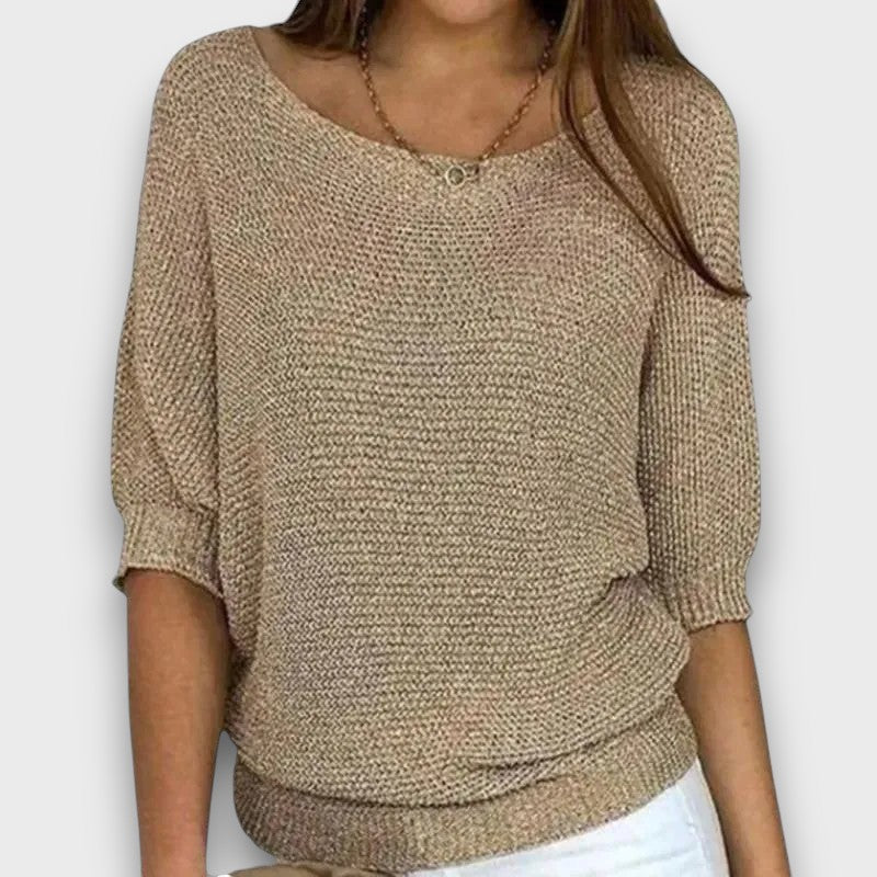 Pull femme en maille